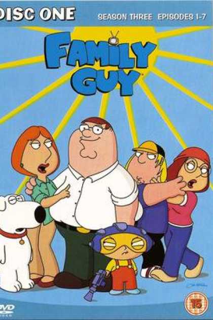 TV Series - Family Guy Episodes 1-7