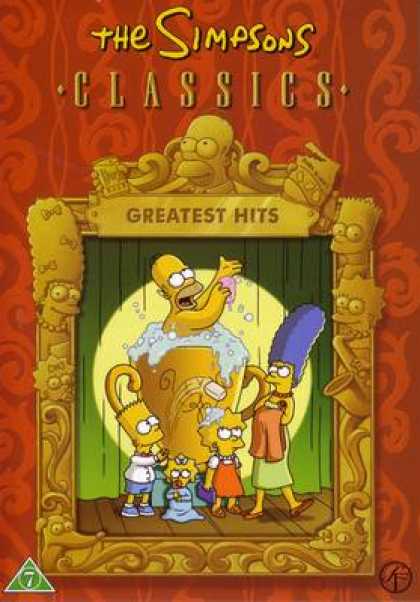 TV Series - The Simpsons Classics Greatest Hits DANISH
