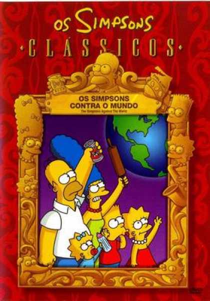 TV Series - The Simpsons Against The World Portuguese