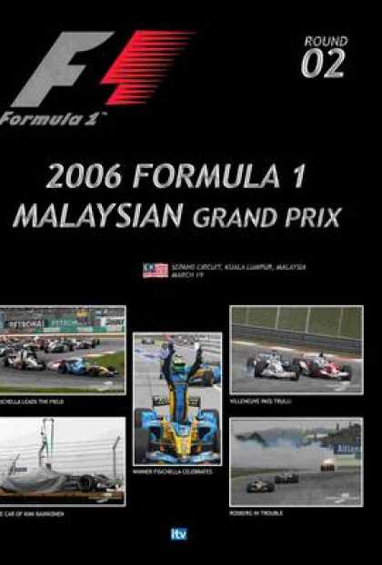 TV Series - Formula 1 - 2006 Malaysian Grand Prix Thinpack