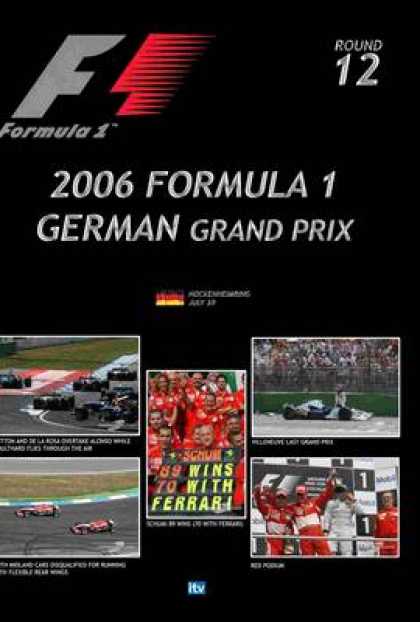 TV Series - Formula 1 - 2006 German Grand Prix Thinpack