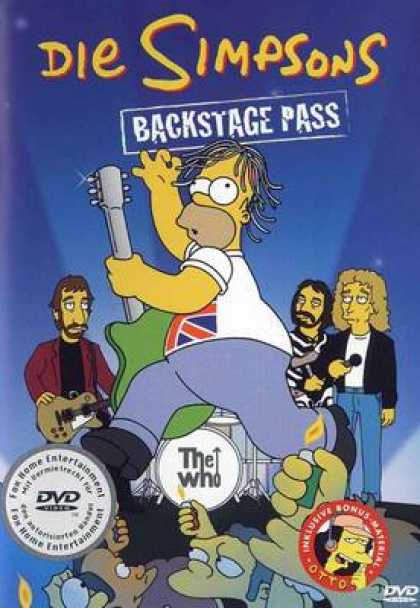 TV Series - The Simpsons Backstage Pass German