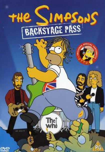 TV Series - The Simpsons Backstage Pass