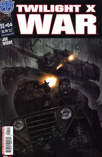 Twilight X War 4 - Tank - Jeep - Machine Gun - Soldiers - Battles