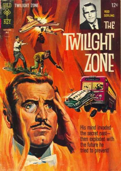 Twilight Zone 15 - Rod Serling - His Mind Invaded The Secret Past -- - Then Exploded With Future - He Tried To Prevent - Police Car