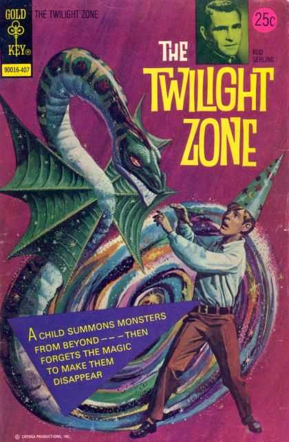 Twilight Zone 57 - Dragon - Monster - Boy - Gold Key - The Twilight Zone