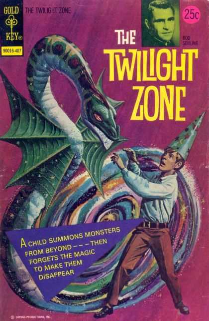 Dragon - Monster - Boy - Gold Key - The Twilight Zone Twilight Zone 57 - Dragon - Monster - Boy - Gold Key - The Twilight Zone