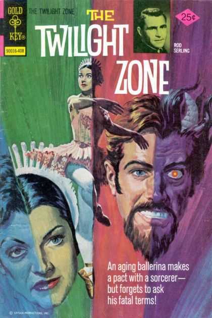 Twilight Zone 58 - Gold Key - Rod Serling - Demon - Ballerina - Sorcerer