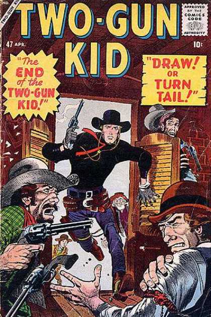 Two-Gun Kid 47 - Cowboys - Guns - Salon - Spurs - Cowboy Boots