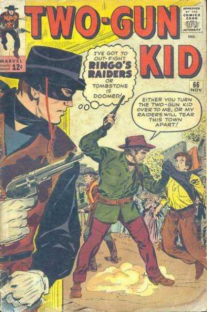 Two-Gun Kid 66 - Marvel - Ringos Raiders - Tombstone - Wild West - Gun