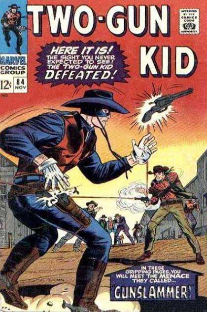Two-Gun Kid 84 - Gun Slingers - Shootout - Defeat - Gunslammer - Western