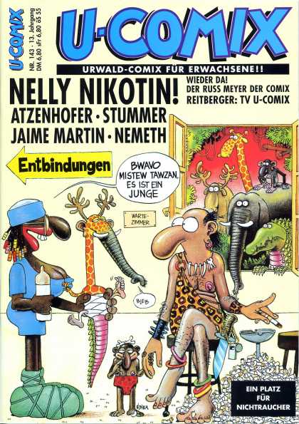 U-Comix 141 - Nelly Nikotin - Entbindungn - Wieder Da - Bleb - Urwald-comix