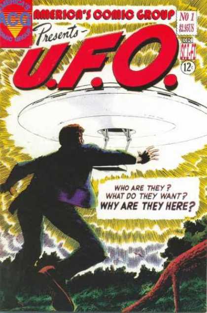 UFO 1 - Aliens - Flying Saucer - Invasion - Americas Comic Group - Earth