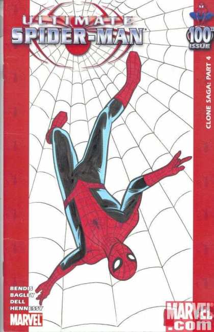 Ultimate Spider-Man 100 - Mike Allred - Web - Clone Saga - Part 4 - Red And Black Outfit - Mask
