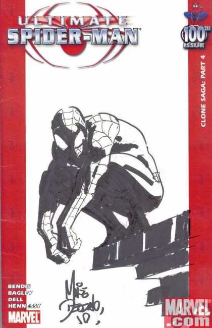 Ultimate Spider-Man 100 - Mike Deodato - Close Saga Part 4 - Spiderman - Ultimate - Bagley - Dell