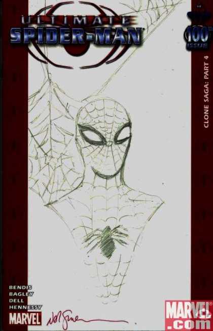 Ultimate Spider-Man 100 - Neil Gaiman - Marvel - Hennessy - Bendis - Bagley - Dell
