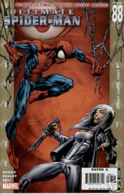Ultimate Spider-Man 88 - Bendis - Bagley - Dell - Ultimate Vision - Silver Sable - Amanda Conner, Mark Bagley