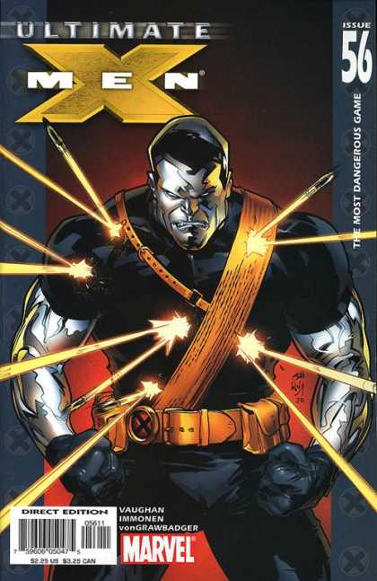 Ultimate X-Men 56 - Bullet - Marvel - Shoulder Belt - Steel - Body Armor - Stuart Immonen