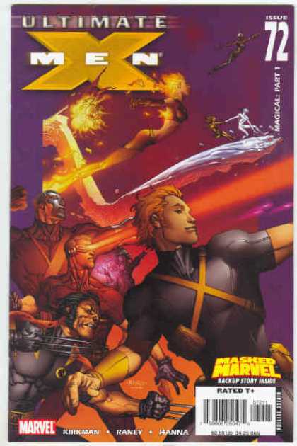 Ultimate X-Men 72 - Magical Part 1 - Kirkman - Raney - Hanna - Masked Marvel - Richard Isanove, Tom Raney
