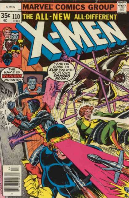 Uncanny X-Men 110 - Cyclops - Wolverine - Storm - Banshee - Laser - Dave Cockrum, Terry Austin