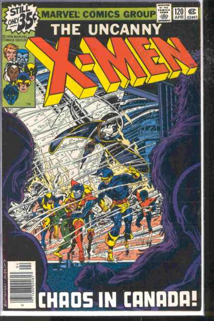 Uncanny X-Men 120 - Storm - Nightcrawler - Wolverine - Canada - Cyclops - Terry Austin