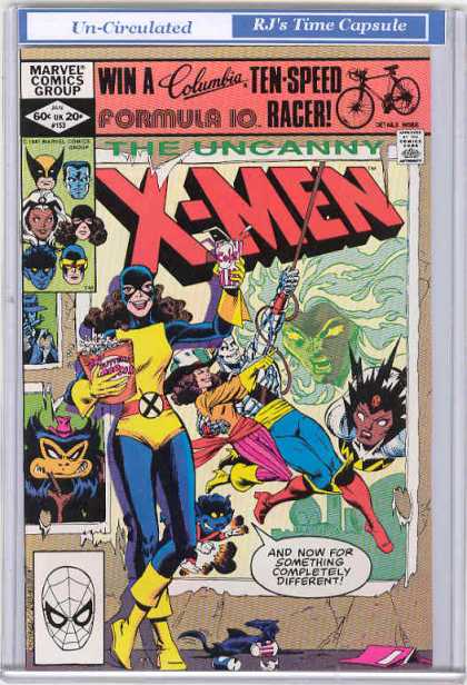 Uncanny X-Men 153 - Storm - Popcorn - Pop - Wolverine - Cyclops - Dave Cockrum, Josef Rubinstein