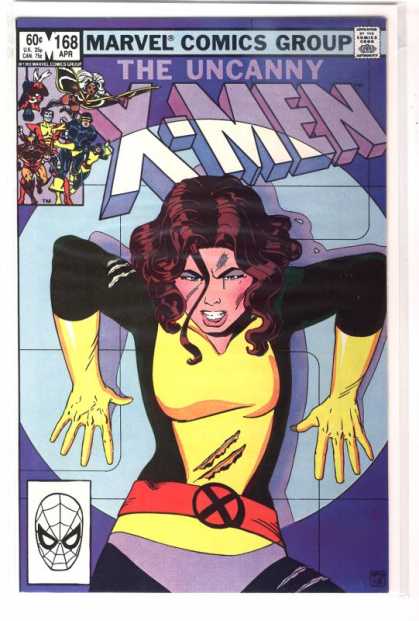 Uncanny X-Men 168 - Marvel Comics - Belt - Cut - Slash - Uncanny - Paul Smith