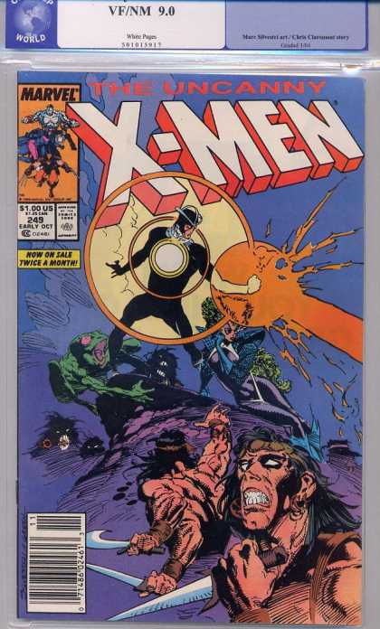 Uncanny X-Men 249 - Havok - Marc Silvestri