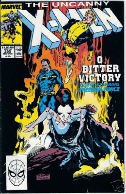 Uncanny X-Men 255 - Marvel - O Bitter Victory - 100us - Approved By The Comics Code Authority - Mask - Marc Silvestri