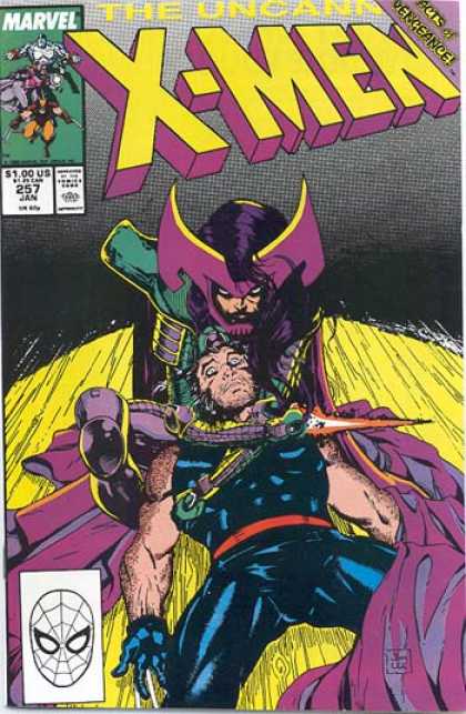 Uncanny X-Men 257 - Marvel Comics - Helmet - Wolverine - Blade - Belt - Jim Lee