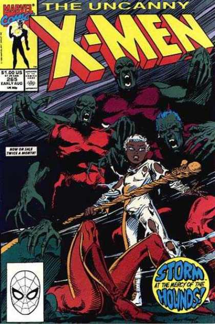 Uncanny X-Men 265 - Storm - Stick - Monster - Monsters - Mutant - Andy Kubert