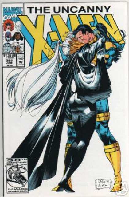 Uncanny X-Men 289 - Kiss - Storm - Forge - Marvel - Woman - Whilce Portacio