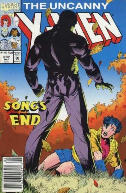 Uncanny X-Men 297 - Songs End - Windy Trees - Man In Suit - May 297 - Marvel Comics - Brandon Peterson, Dan Panosian