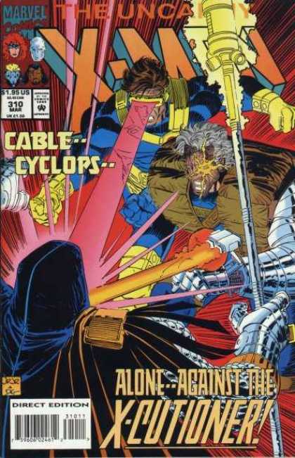 Uncanny X-Men 310 - Cyclops - Cable - X-cutioner - John Romita