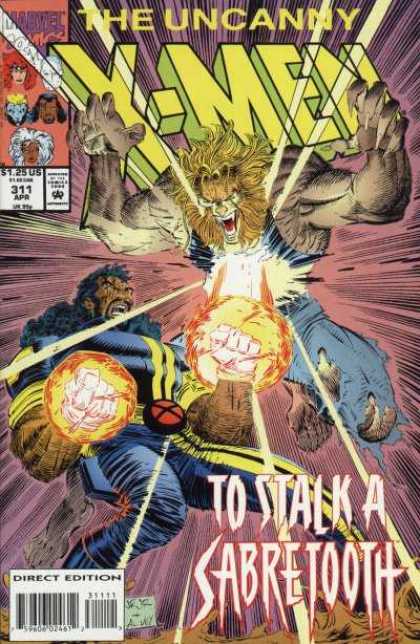 Uncanny X-Men 311 - Sabretooth - Bishop - John Romita