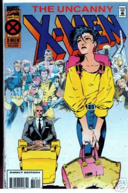 Uncanny X-Men 318 - Bag - Storm - Cyclops - Wolverine - Jubilee - Joe Madureira