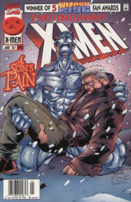 Uncanny X-Men 340 - Pain - Death - Iceman - Joe Madureira