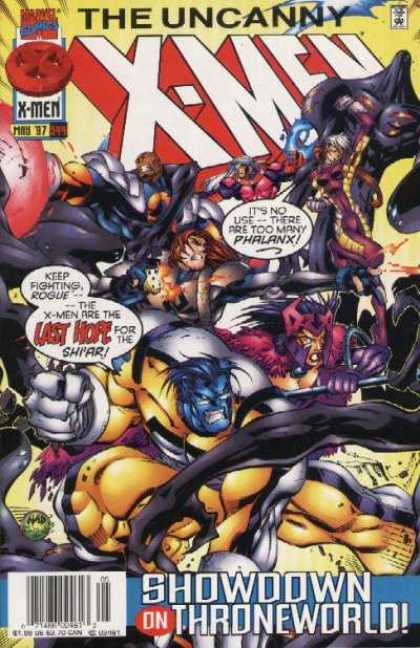 Uncanny X-Men 344 - Beast - Watch - Amazing One - Power - Wonderful - Joe Madureira