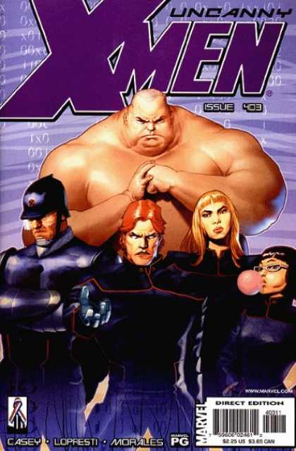 Uncanny X-Men 403 - Xmen - Superheros - Bubblegum - Lady - Men