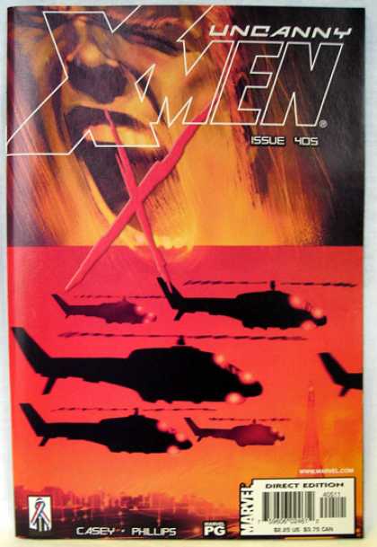 Uncanny X-Men 405 - Helicopters - Helicopter
