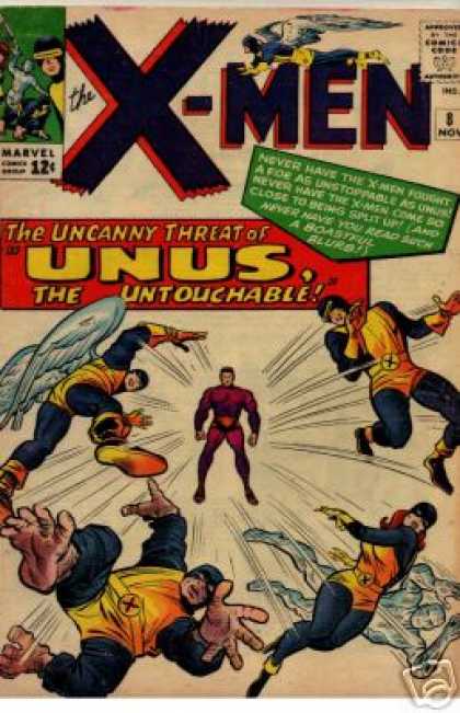 Uncanny X-Men 8 - Unus - Angel - Beast - Cyclops - Charles Stone, Jack Kirby