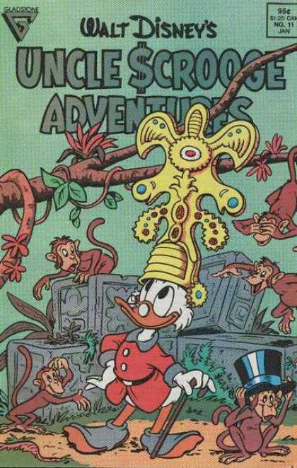 Uncle Scrooge Adventures 11 - Walt Disney - Gladstone - Duck - Monkey - Jungle
