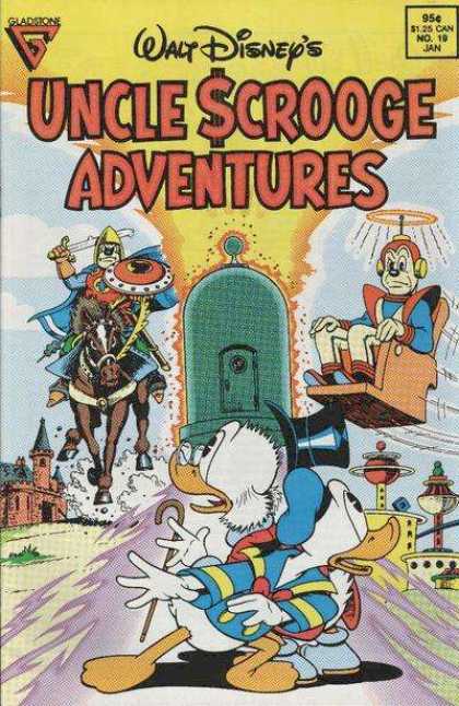 Uncle Scrooge Adventures 19 - Walt Disney - Donald Duck - Scrooge Mcduck - Knight - Time Travel