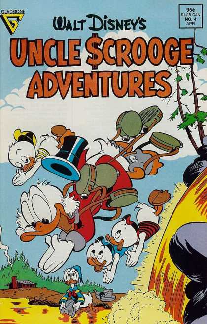 Uncle Scrooge Adventures 4 - Walt Disney - Trees - Top Hat - Duck - Canten