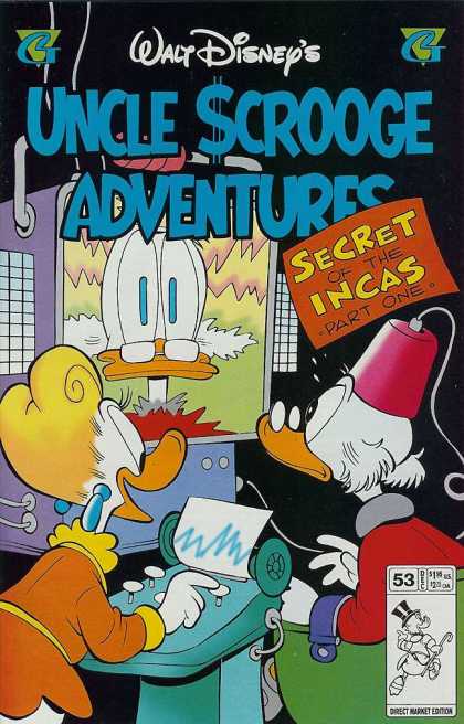 Uncle Scrooge Adventures 53 - Scrooge - Disney - Secret - Incas - Market Edition