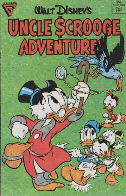 Uncle Scrooge Adventures 7 - Bird - Top Hat - Ducks - Walking Cane - Eye Glasses