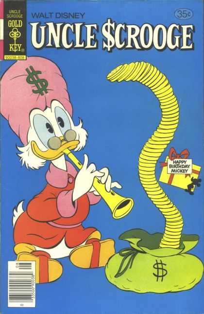 Uncle Scrooge 155 - Flute - Turban - Snake Charmer - Gold Coins - Money