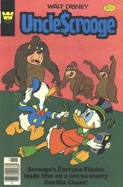 Uncle Scrooge 170 - Whitman - Walt Disney - Apes - Donald Duck - Fortune Finder