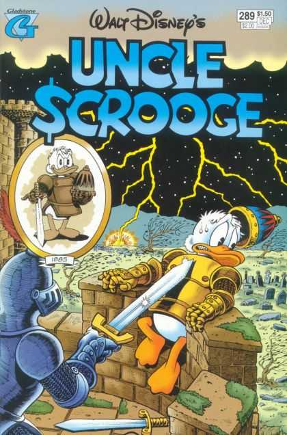 Uncle Scrooge 289 - Disney - Scrooge Mcduck - Knights - Castle - Graveyard