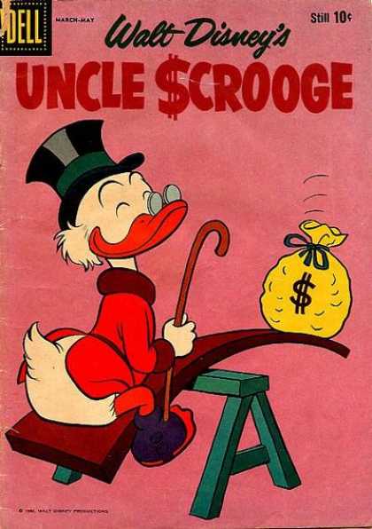 Uncle Scrooge 29 - Disney - Walt Disney - Dell - March-may - 10 Cents
